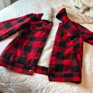 Botique Buffalo Plaid jacket